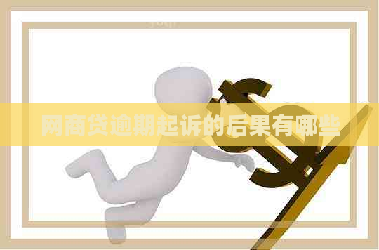网贷逾期起诉的后果有哪些