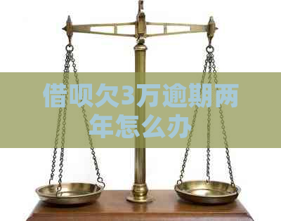 网贷欠3万逾期两年怎么办