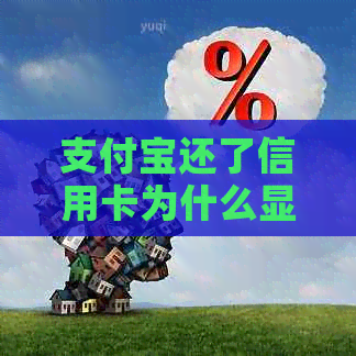 支付宝还了信用卡为什么显示应还还是在还款