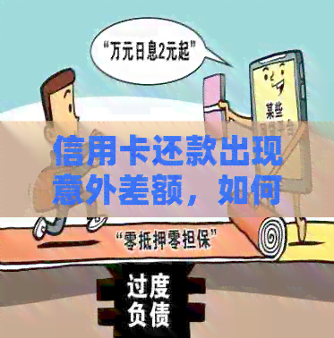 信用卡还款出现意外差额，如何解决光大银行的问题？