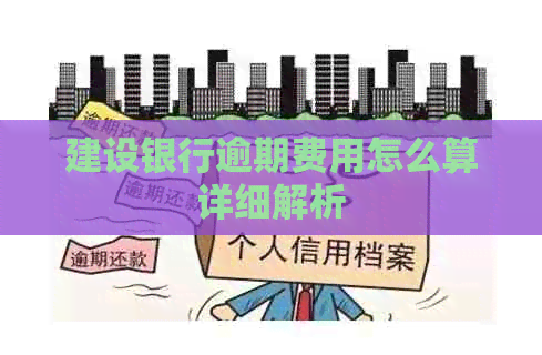建设银行逾期费用怎么算详细解析