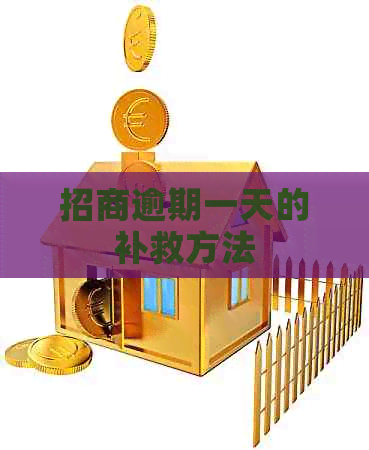 招商逾期一天的补救方法