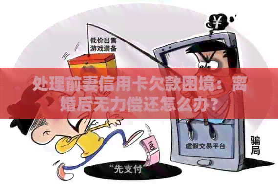 处理前妻信用卡欠款困境：离婚后无力偿还怎么办？