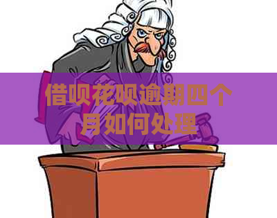 网贷信用卡逾期四个月如何处理