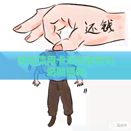 微信信用卡还款额度与逾期限制
