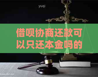 网贷协商还款可以只还本金吗的注意事项