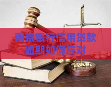 南京银行信用贷款逾期如何应对