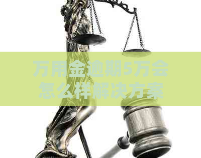 万用金逾期5万会怎么样解决方案