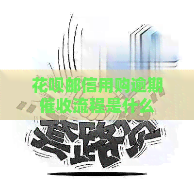 信用卡邮信用购逾期流程是什么