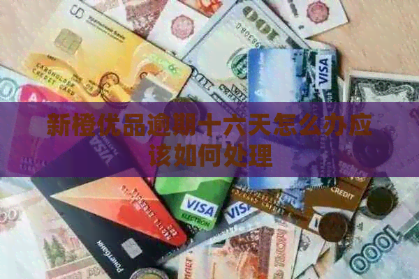 新橙优品逾期十六天怎么办应该如何处理