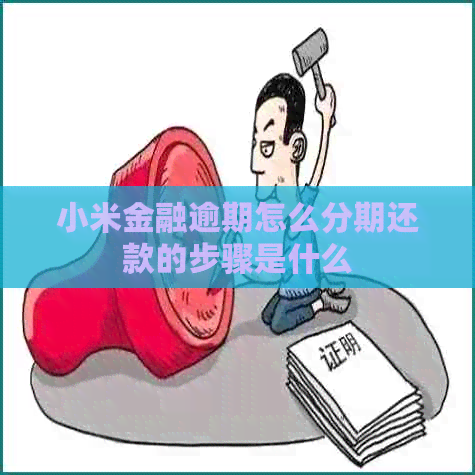 小米金融逾期怎么分期还款的步骤是什么