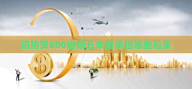 800逾期五年需承担哪些后果