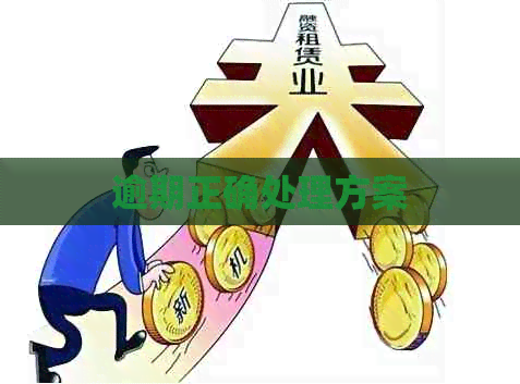 逾期正确处理方案
