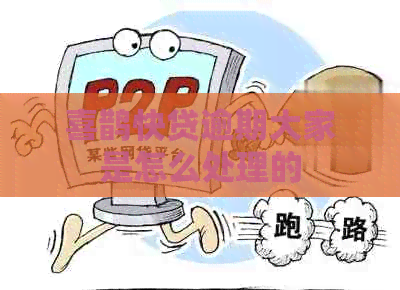 喜鹊快贷逾期大家是怎么处理的