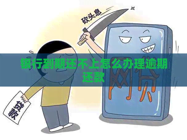 银行到期还不上怎么办理逾期还款