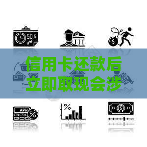 信用卡还款后立即取现会涉及行为吗？是否违法？