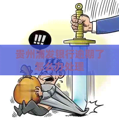 贵州浦发银行逾期了怎么办处理