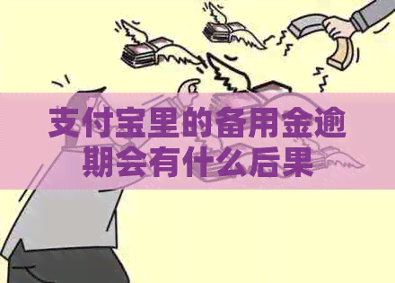 支付宝里的备用金逾期会有什么后果