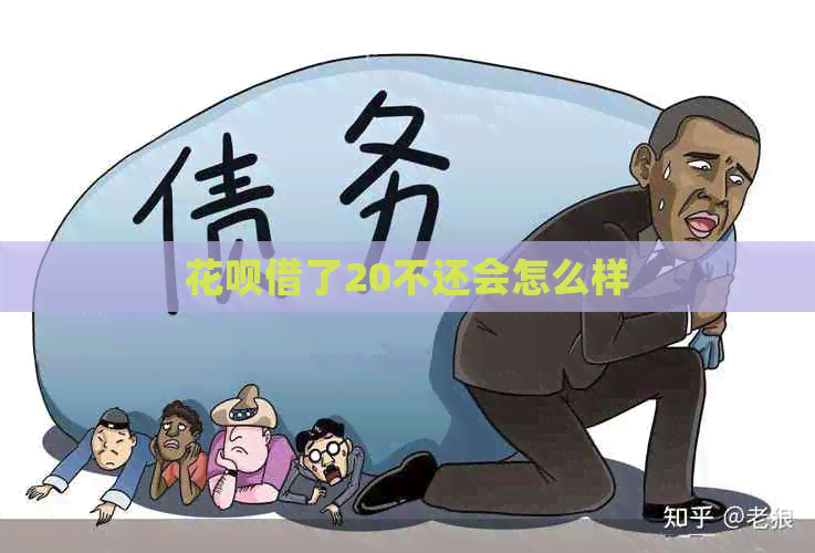 信用卡借了20不还会怎么样