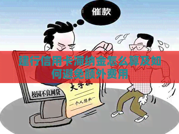 建行信用卡滞纳金怎么算及如何避免额外费用