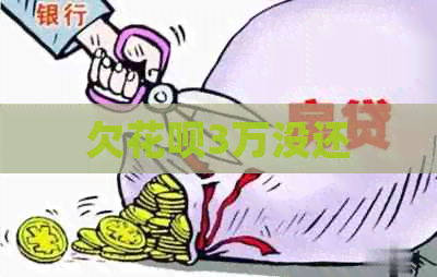 欠信用卡3万没还