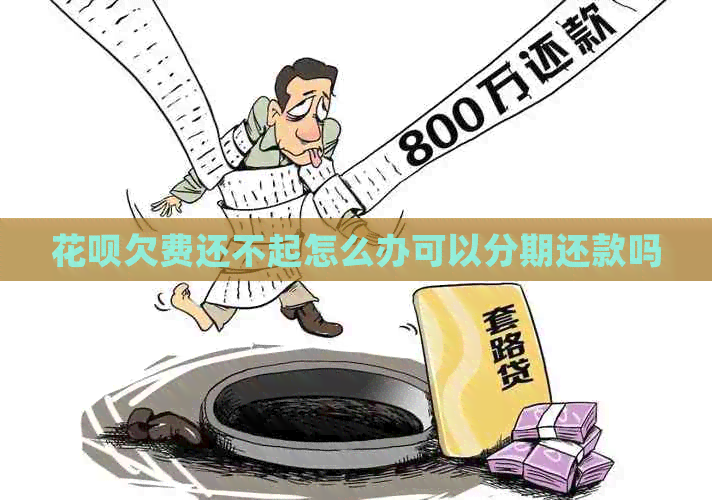 信用卡欠费还不起怎么办可以分期还款吗