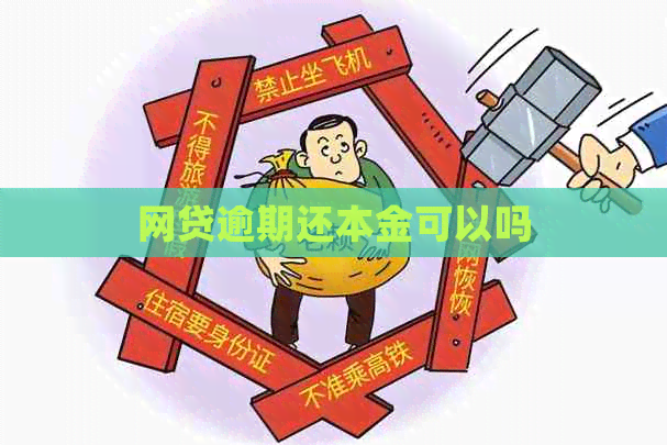 网贷逾期还本金可以吗