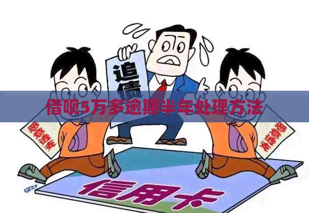 网贷5万多逾期半年处理方法