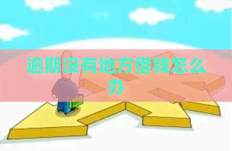 逾期没有地方借钱怎么办