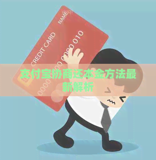 支付宝协商还本金方法最新解析