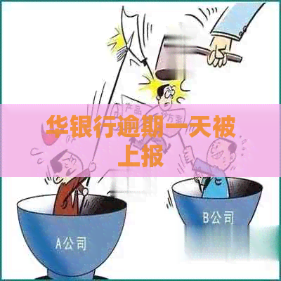 华银行逾期一天被上报