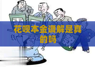 信用卡本金调解是真的吗