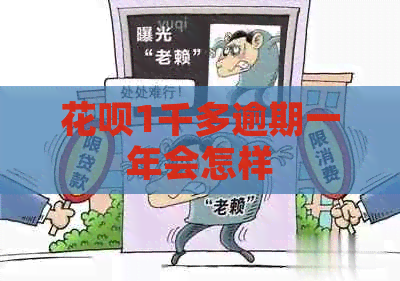 信用卡1千多逾期一年会怎样