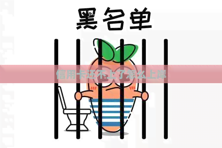 信用卡还不上了怎么上岸