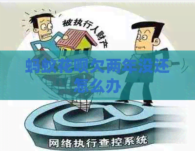 蚂蚁信用卡欠两年没还怎么办