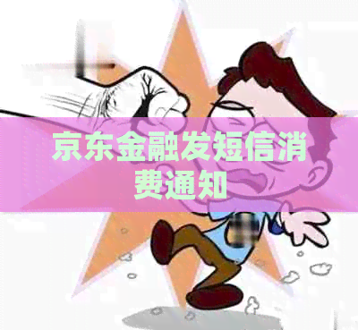 京东金融发短信消费通知