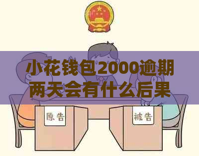 小花钱包2000逾期两天会有什么后果