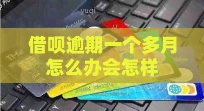 网贷逾期一个多月怎么办会怎样