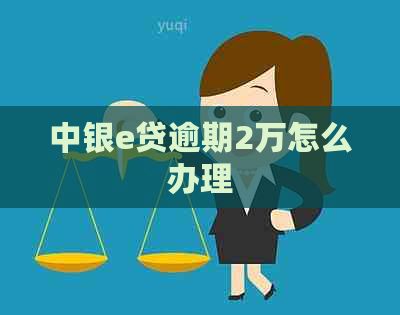 中银e贷逾期2万怎么办理