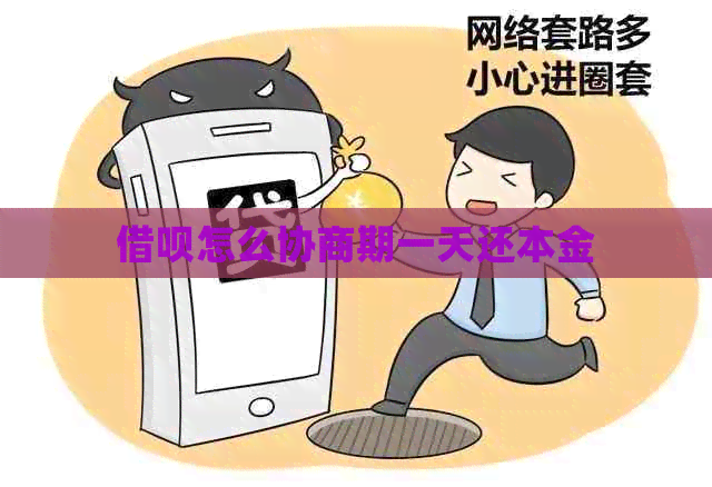 网贷怎么协商期一天还本金