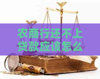 农商行还不上贷款应该怎么办