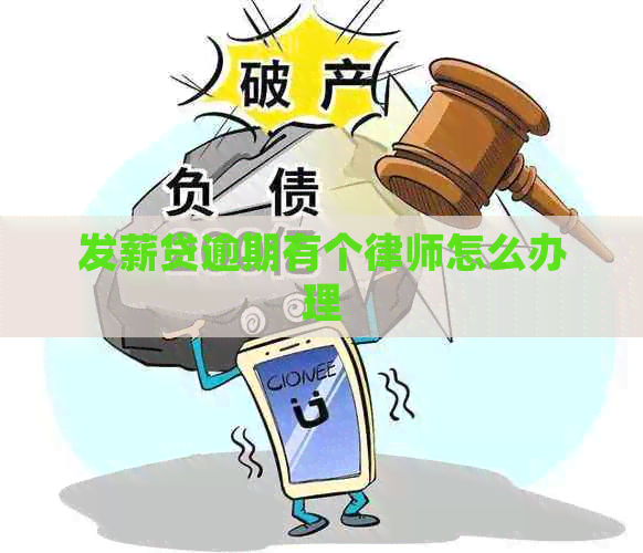 发薪贷逾期有个律师怎么办理