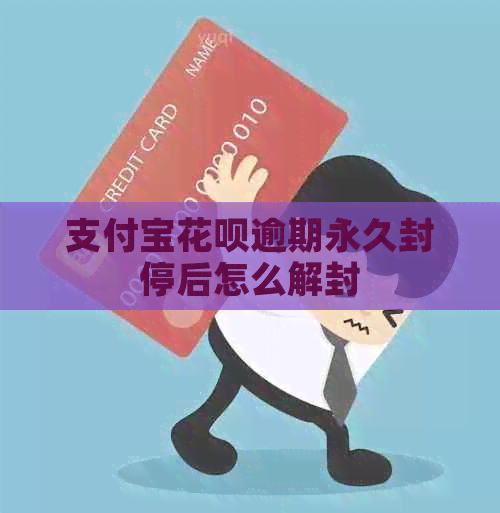 支付宝信用卡逾期永久封停后怎么解封