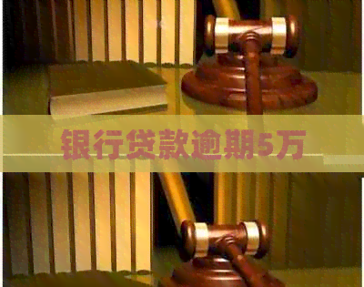 银行贷款逾期5万