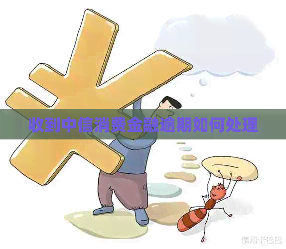 收到中信消费金融逾期如何处理 收到中信消费金融逾期如何处理