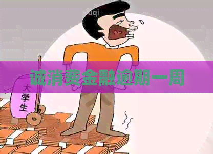 诚消费金融逾期一周 诚消费金融逾期一周