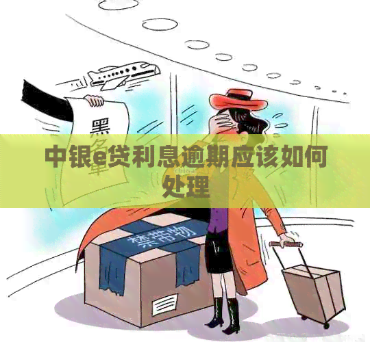 中银e贷利息逾期应该如何处理