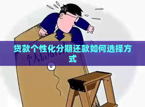 贷款个性化分期还款如何选择方式