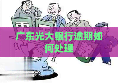 广东光大银行逾期如何处理