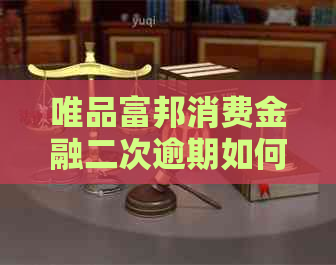 唯品富邦消费金融二次逾期如何处理